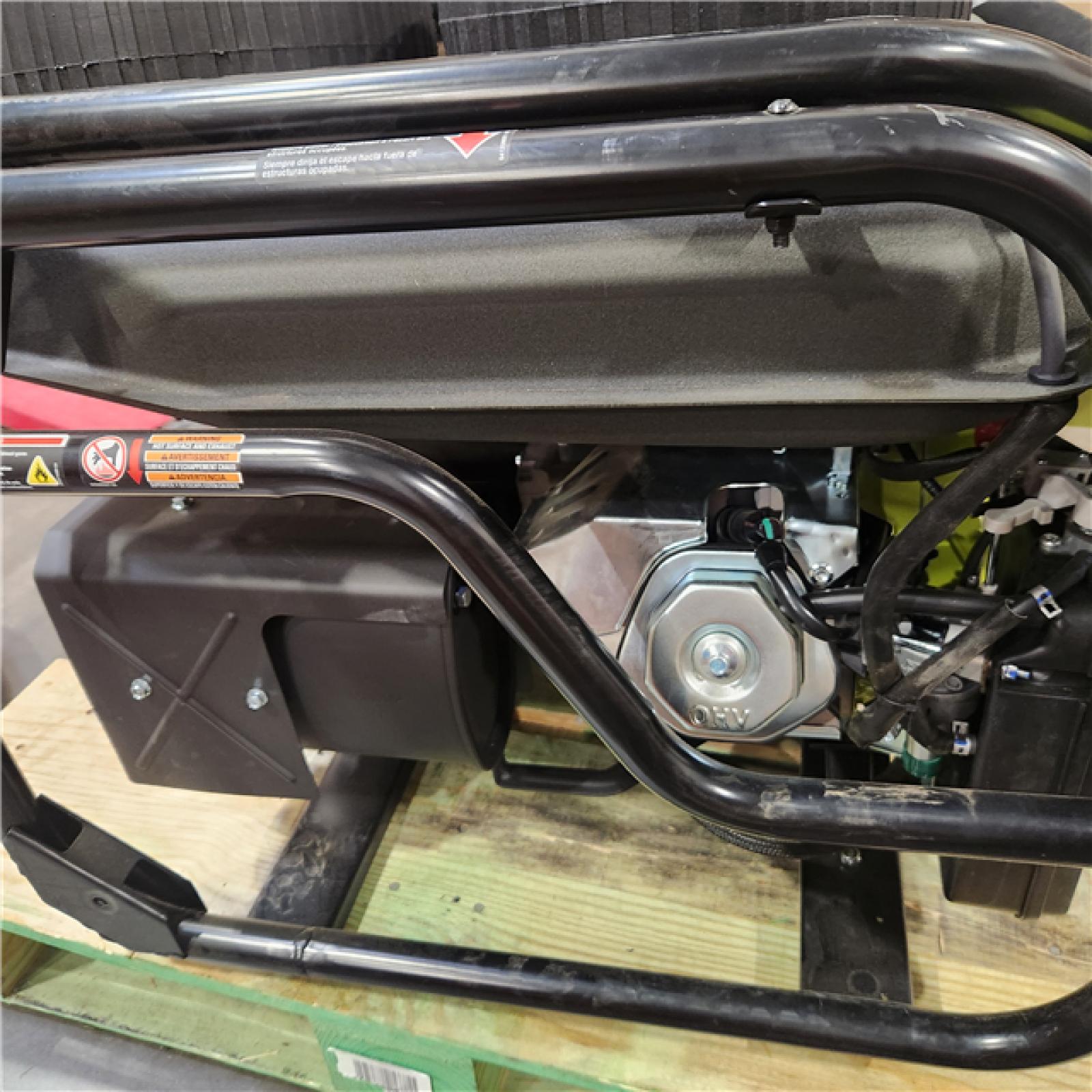 Dallas Location - As-Is RYOBI RYOBI 6,800-Watt Gasoline Portable Generator