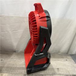 AS-IS Milwaukee 18-Volt Lithium-Ion Brushless Cordless PACKOUT Jobsite Fan (Tool-Only)