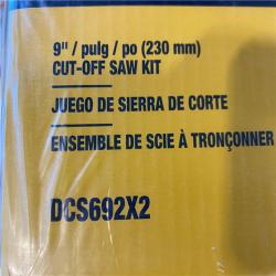 NEW! Dewalt 60V MAX Brushless Cordless Lithium-Ion 9 in. Cut Off Saw Kit