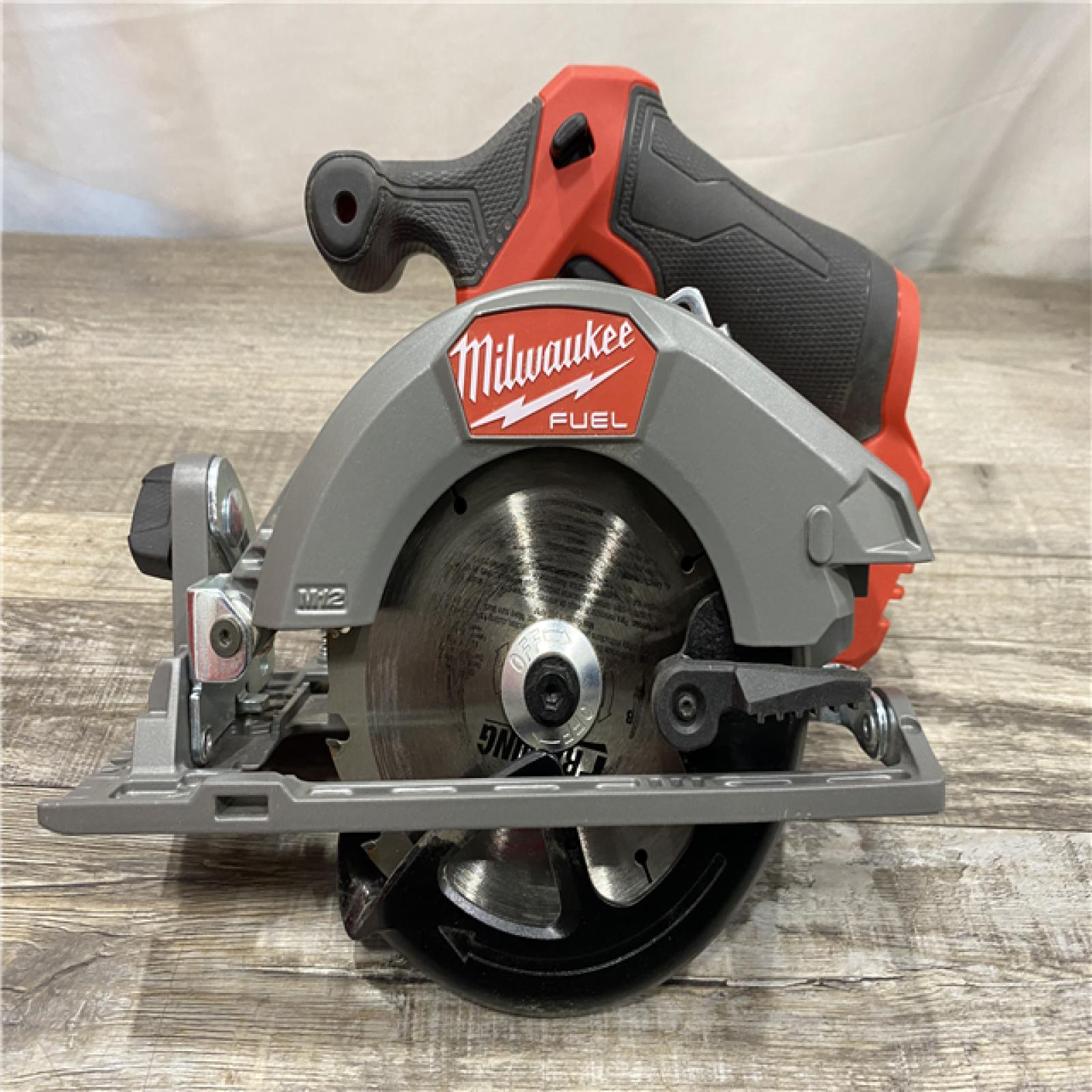 AS-IS Milwaukee FUEL 12V Lithium-Ion Brushless 5-3/8 in. Cordless Circular Saw (Tool-Only)