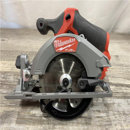 AS-IS Milwaukee FUEL 12V Lithium-Ion Brushless 5-3/8 in. Cordless Circular Saw (Tool-Only)