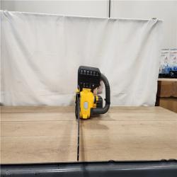 AS-IS- DEWALT 20 in. 60-Volt Flexvolt Electric Cordless Chainsaw Kit with 20 in. Chainsaw Bar and 20 in. Chainsaw Chain 68 Drive Link