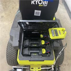 Houston Location - AS-IS Tool Pallet RYOBI 80V HP ZR3 42 INCH SIT DOWN MOWER