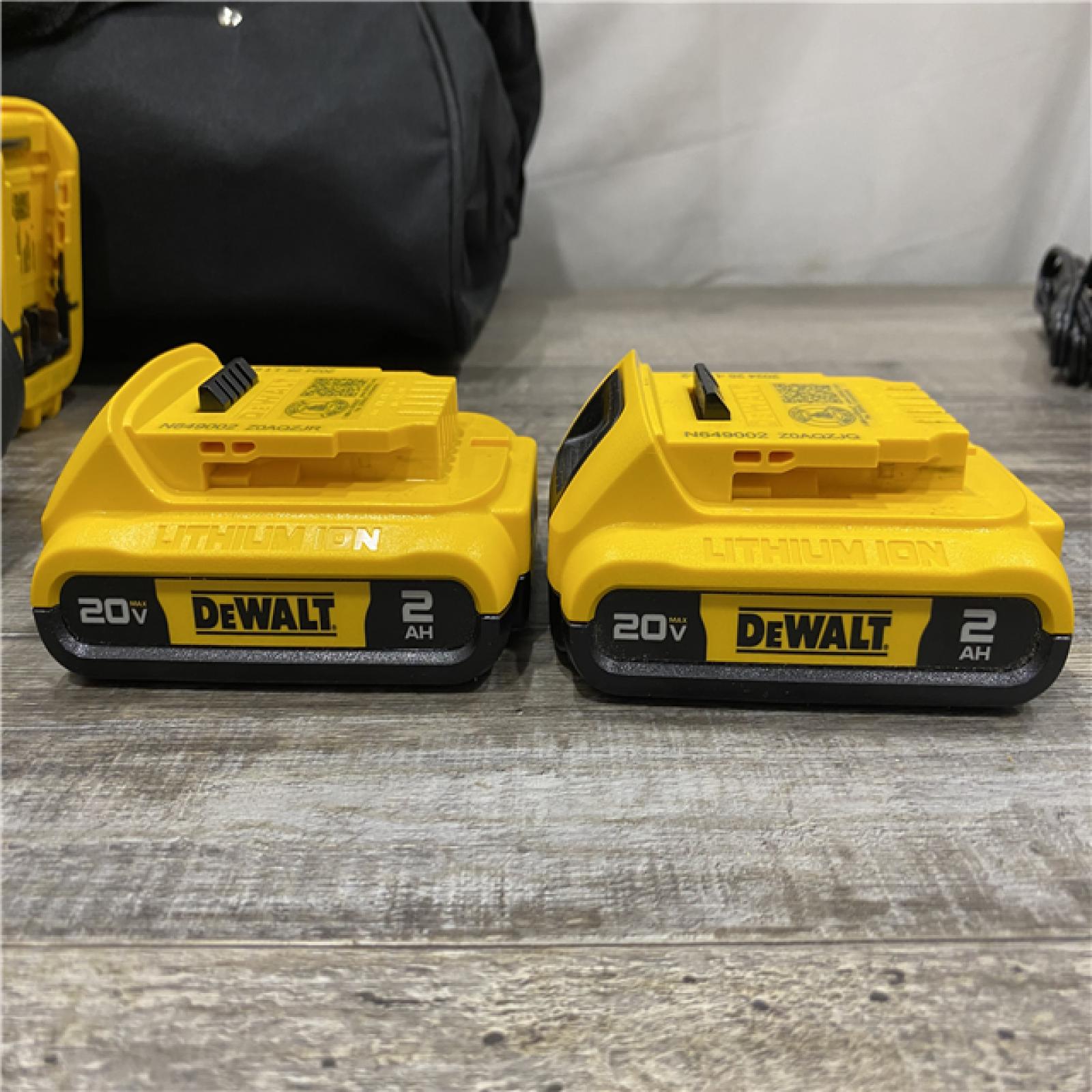 AS-IS DEWALT ATOMIC 20-Volt Lithium-Ion Cordless Brushless Combo Kit (4-Tool)