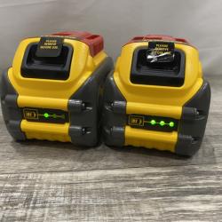 AS-IS DEWALT FLEXVOLT 20V/60V MAX Lithium-Ion 6.0Ah Battery Pack (2 Pack)