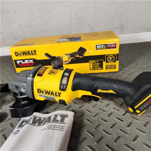 Houston Location - AS-IS DeWalt FLEXVOLT 60V MAX Cordless Grinder  (TOOL ONLY) - Appears IN GOOD Condition