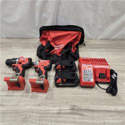AS-IS Milwaukee M18 Compact 2-Tool Combo Kit