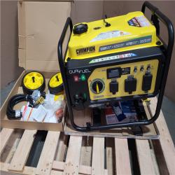 CALIFORNIA AS-IS CHAMPION PORTABLE GENERATOR