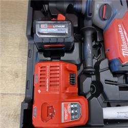 AS-IS Milwaukee FUEL 18V Lithium-Ion Brushless 1 in. Cordless SDS-Plus Rotary Hammer Kit