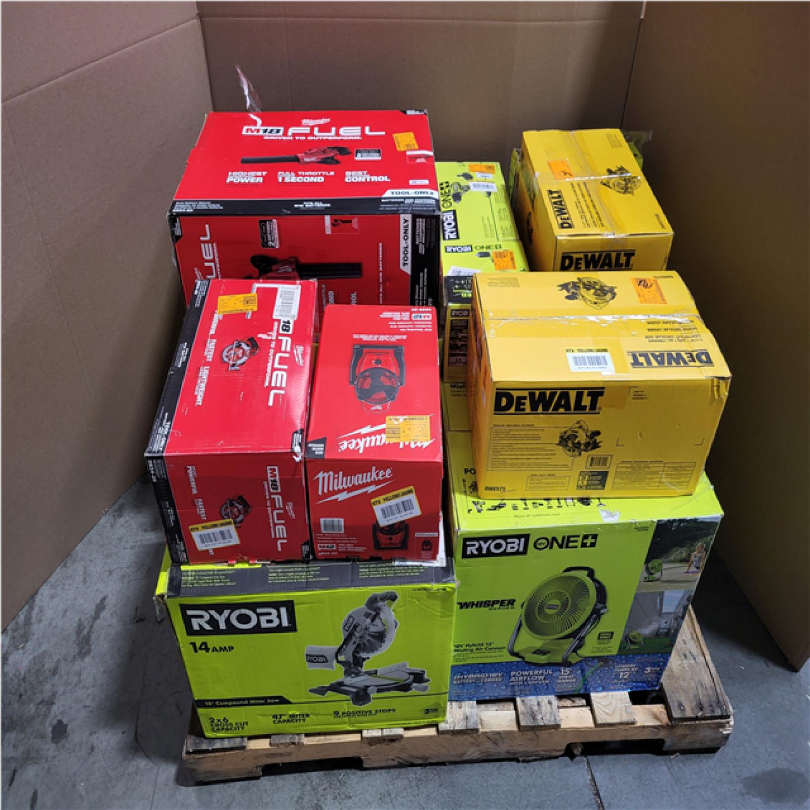 CALIFORNIA AS-IS TOOL PALLET