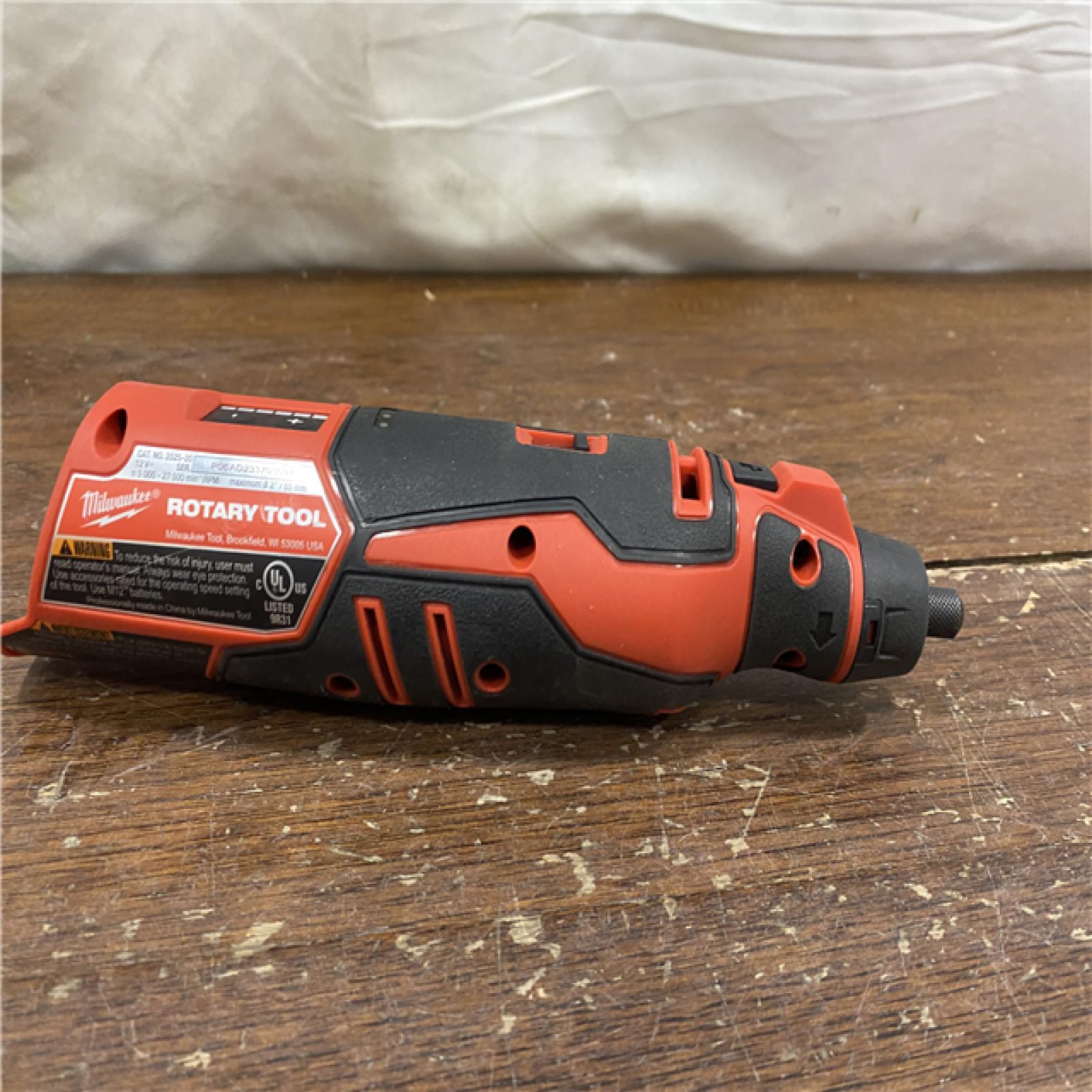 AS-IS Milwaukee M12 12V Lithium-Ion Cordless Brushless Rotary Tool (Tool-Only)