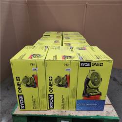 California NEW Ryboi One+ 18V  7.5 Bucket Top Misting Fan Kit  Includes (1) Battery & Charger (9 Pieces)