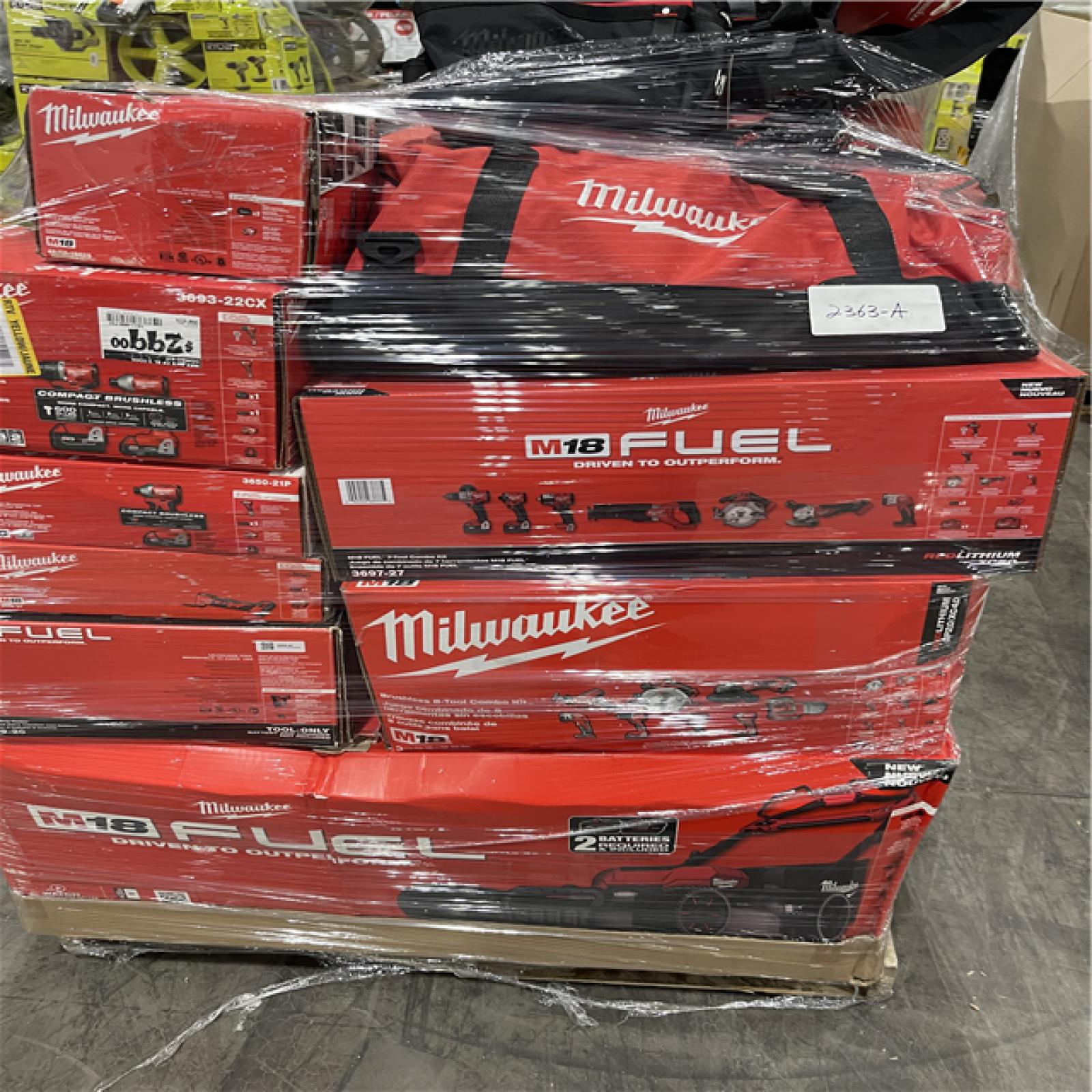 Pittston Location As-Is Power Tools Partial Truckload (14 pallets) 2363-A