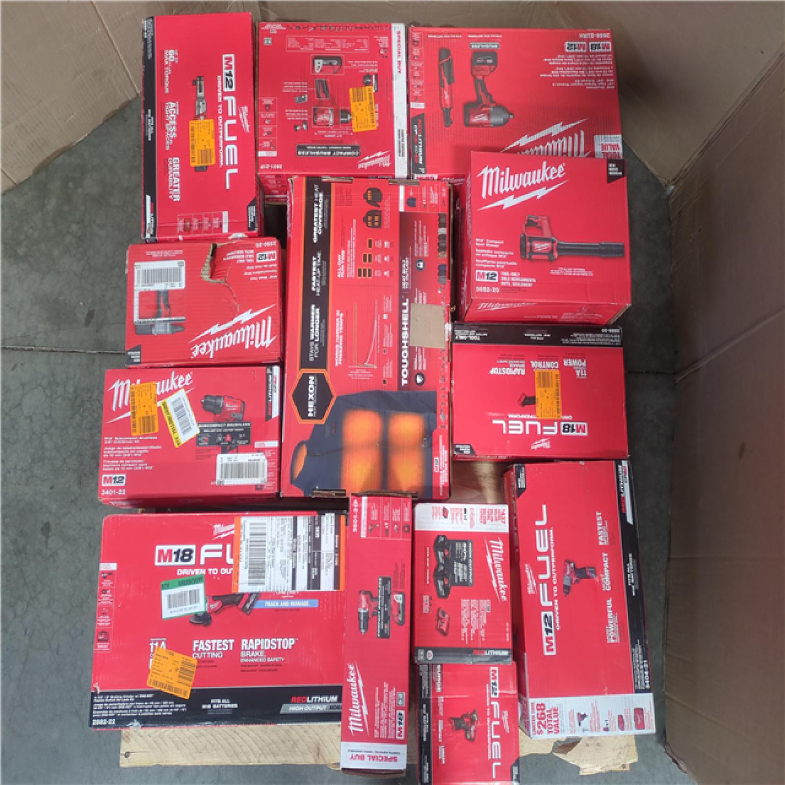 CALIFORNIA AS-IS MILWAUKEE PALLET