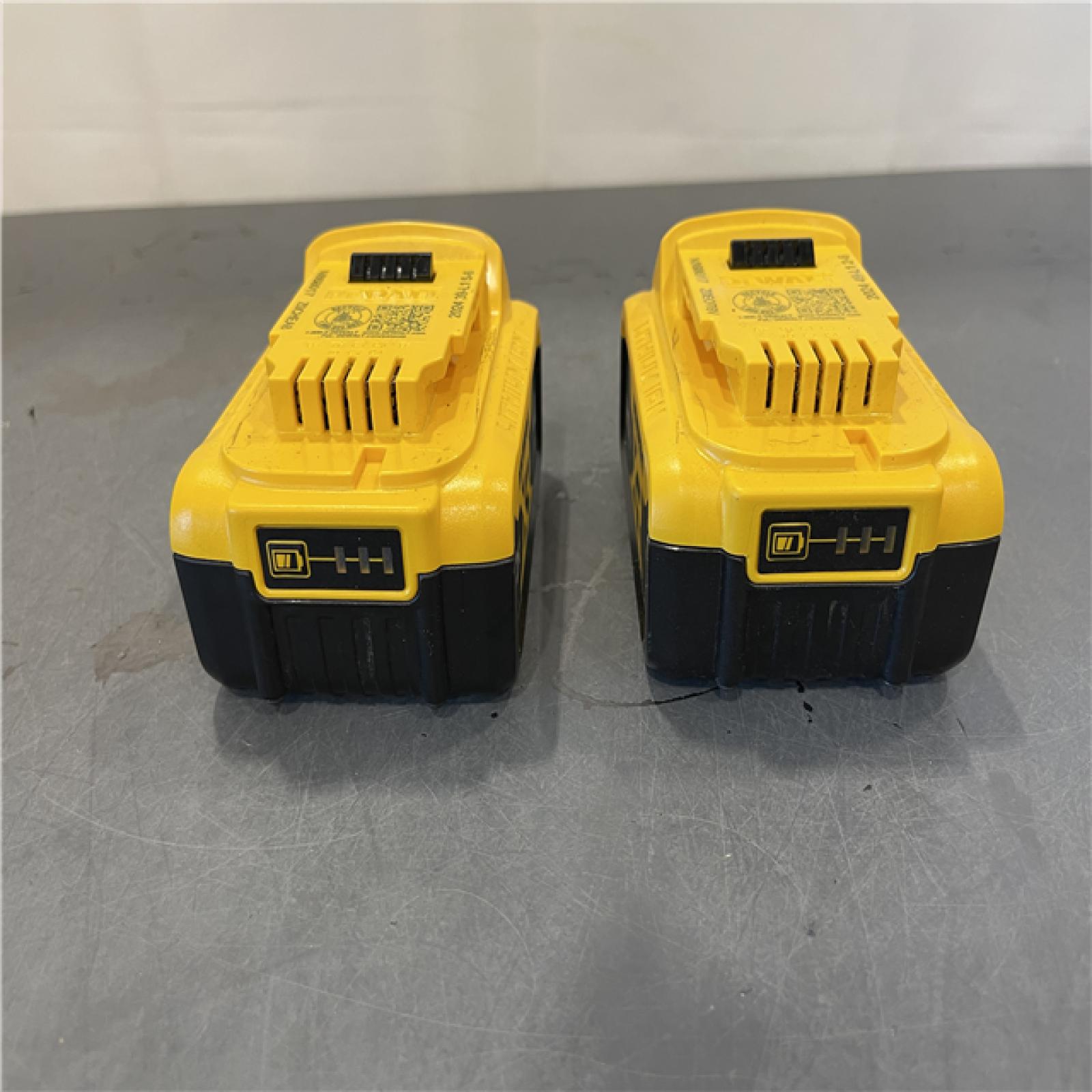 AS-IS - Dewalt 20-Volt MAX XR Lithium-Ion Premium Battery Pack 4.0Ah (2-Pack)