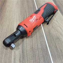 AS-IS MILWAUKEE 2457-20 .38 in. M12 Cordless Ratchet Only