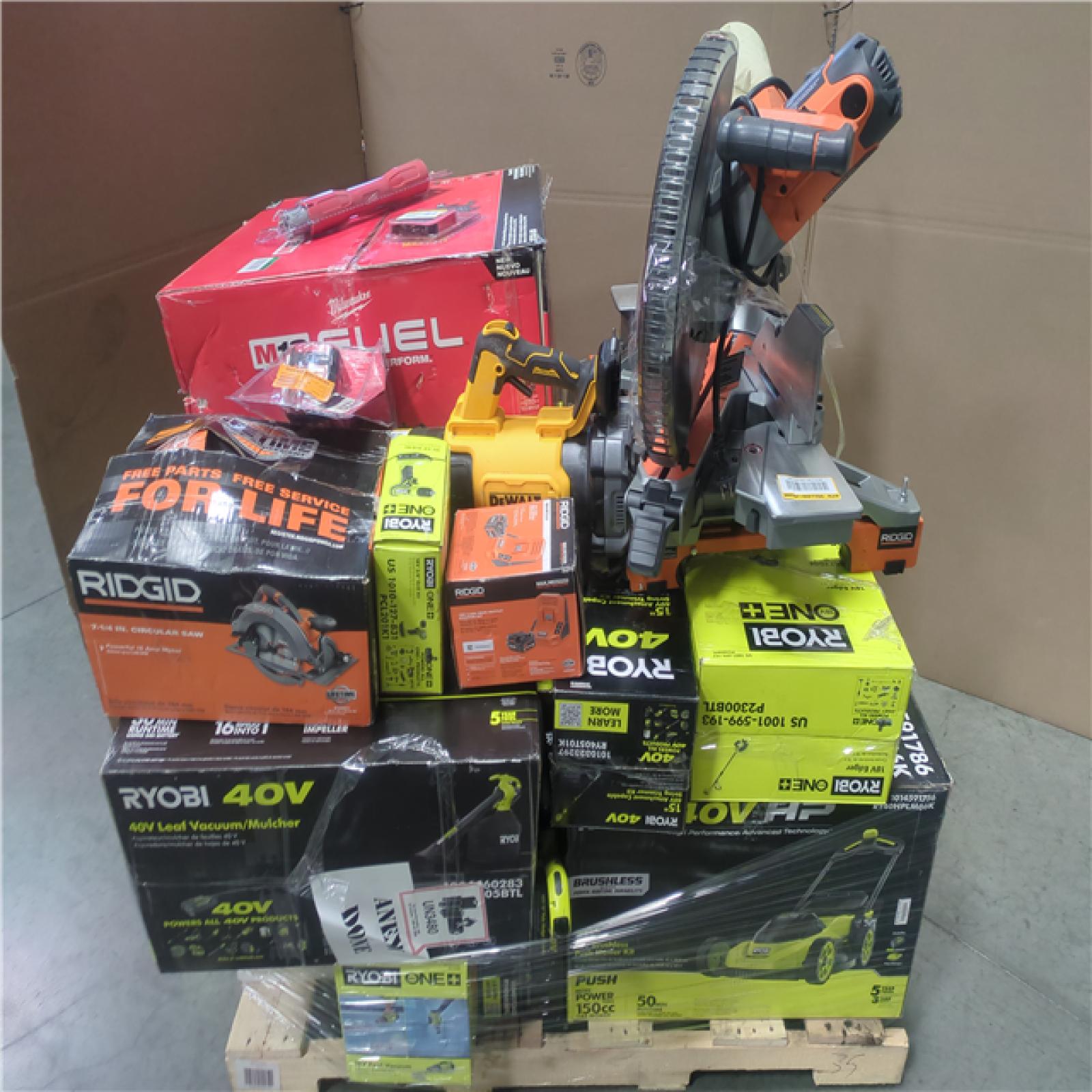 CALIFORNIA AS-IS TOOL PALLET