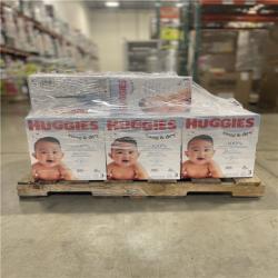 DALLAS LOCATION- HUGGIES SNUG AND DRY SIZE 3 DIAPER PALLET (16 CASES)