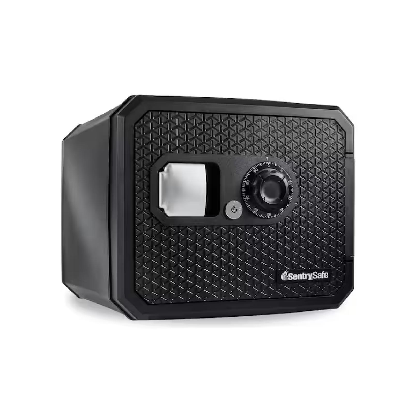NEW! -SentrySafe 0.81 cu. ft. Waterproof & Fireproof Safe for Home with Combination Dial and Override Keys