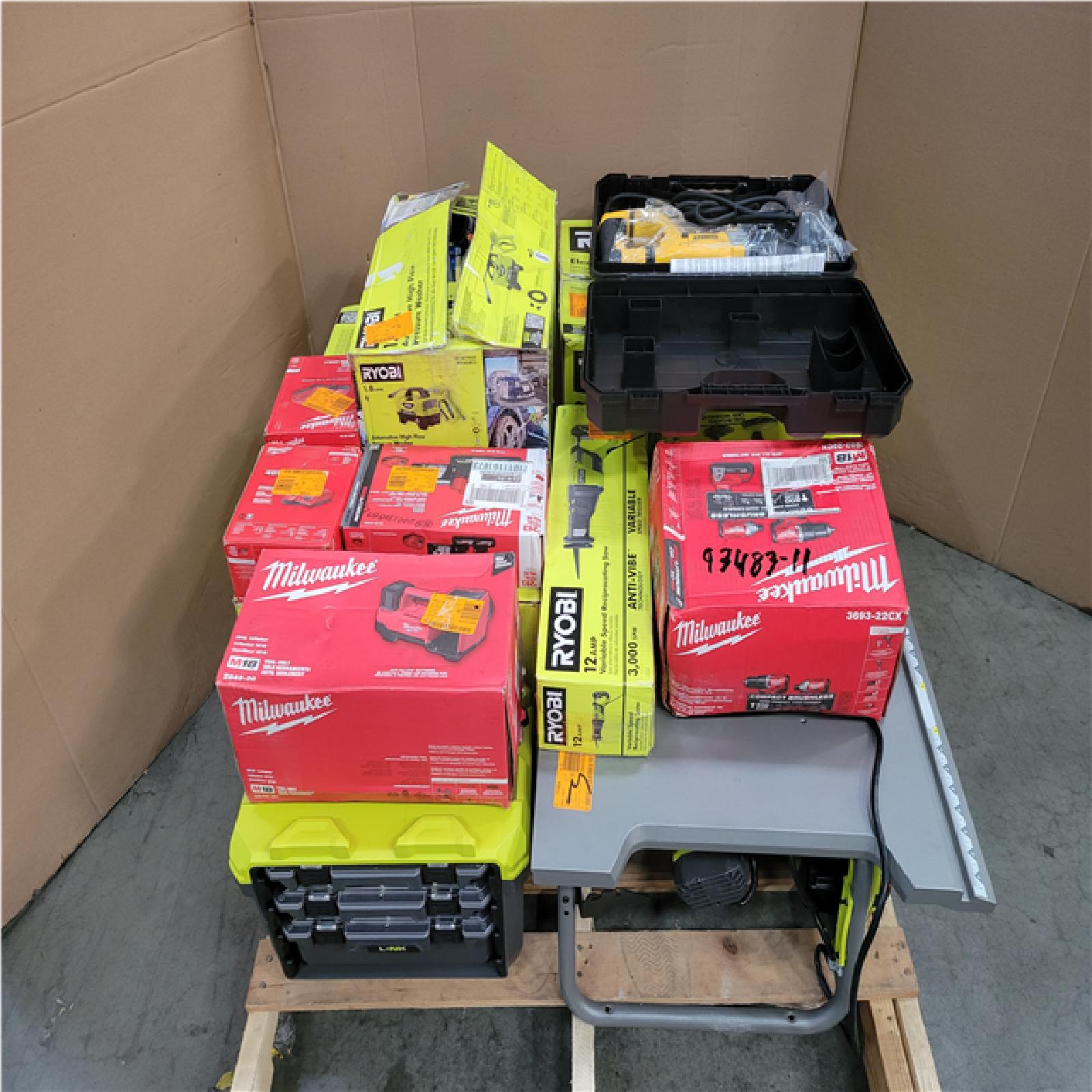 CALIFORNIA AS-IS TOOL PALLET
