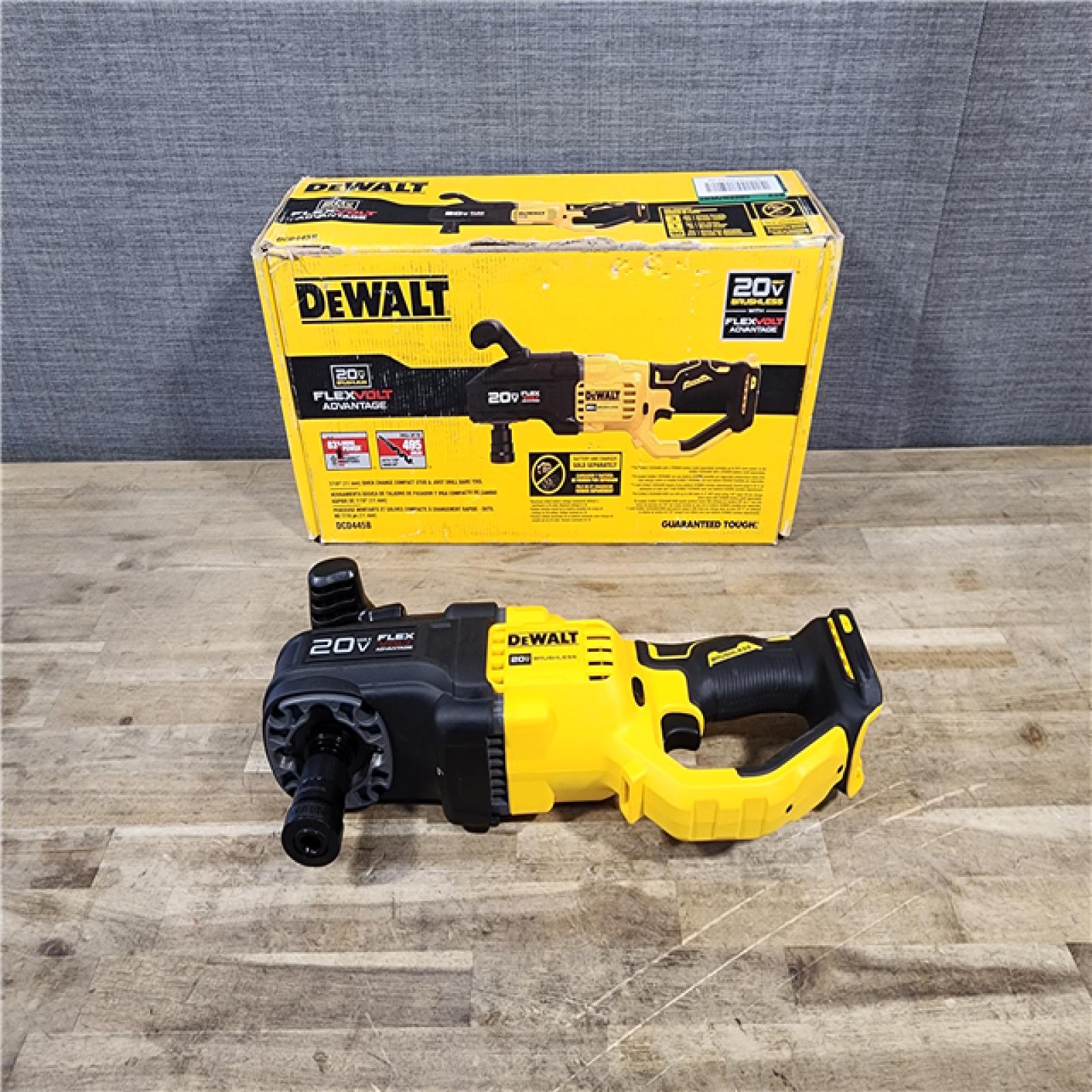 HOUSTON LOCATION - AS-IS (APPEARS LIKE NEW) DeWalt DCD445B 20V Cordless 7/16  Quick Change Stud & Joist Drill (Tool Only)