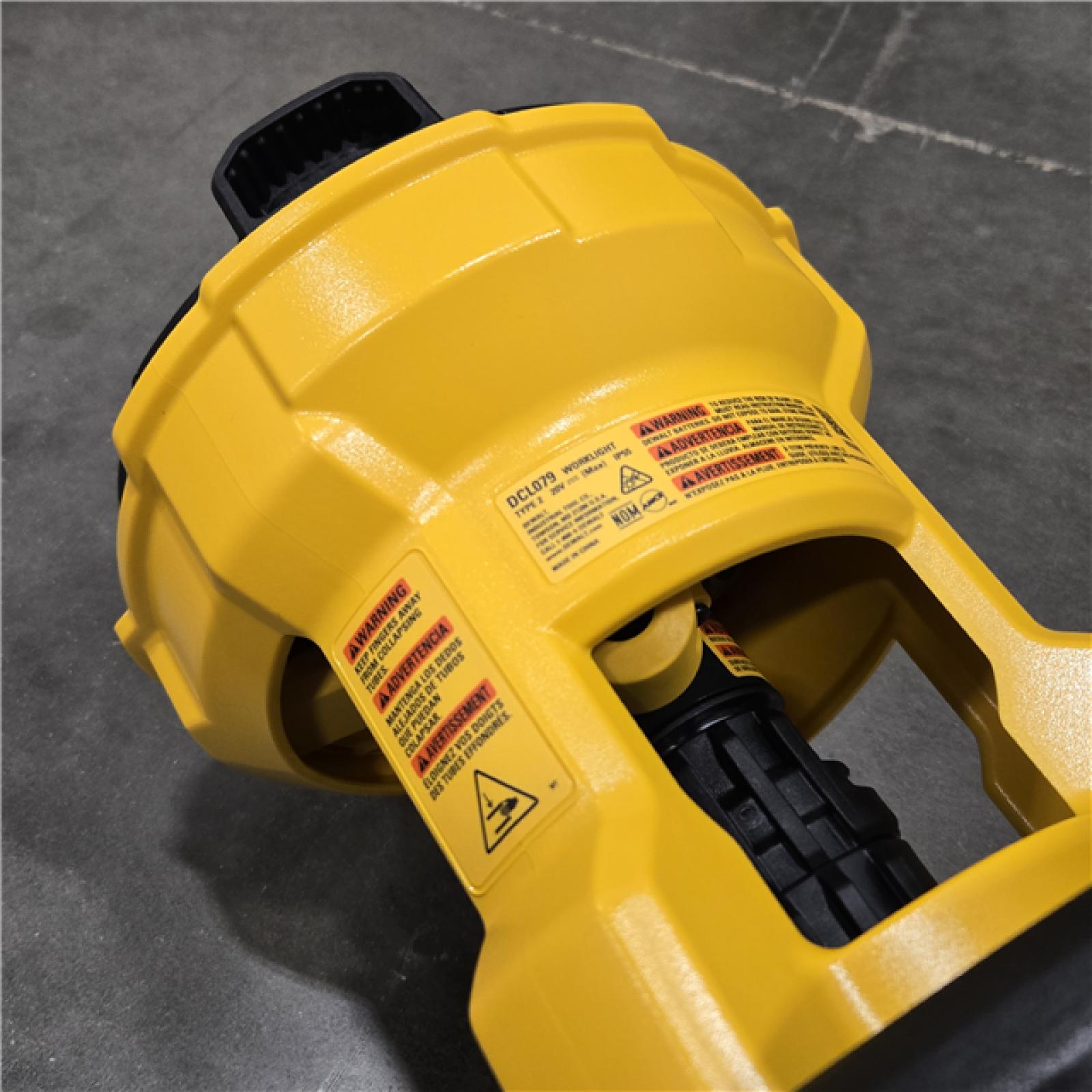 LIKE NEW! - DEWALT DCL079B LED Tripod Light, 20V MAX