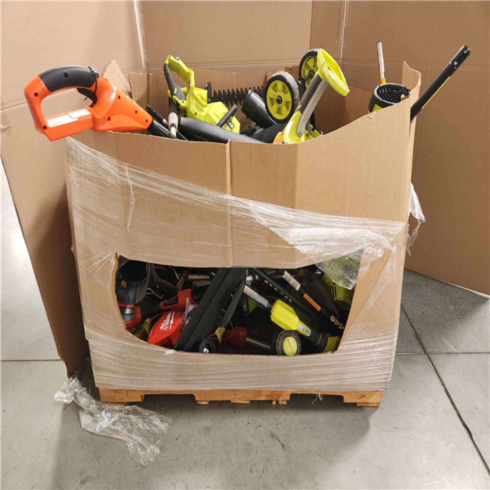 CALIFORNIA AS -IS  TOOL PALLET