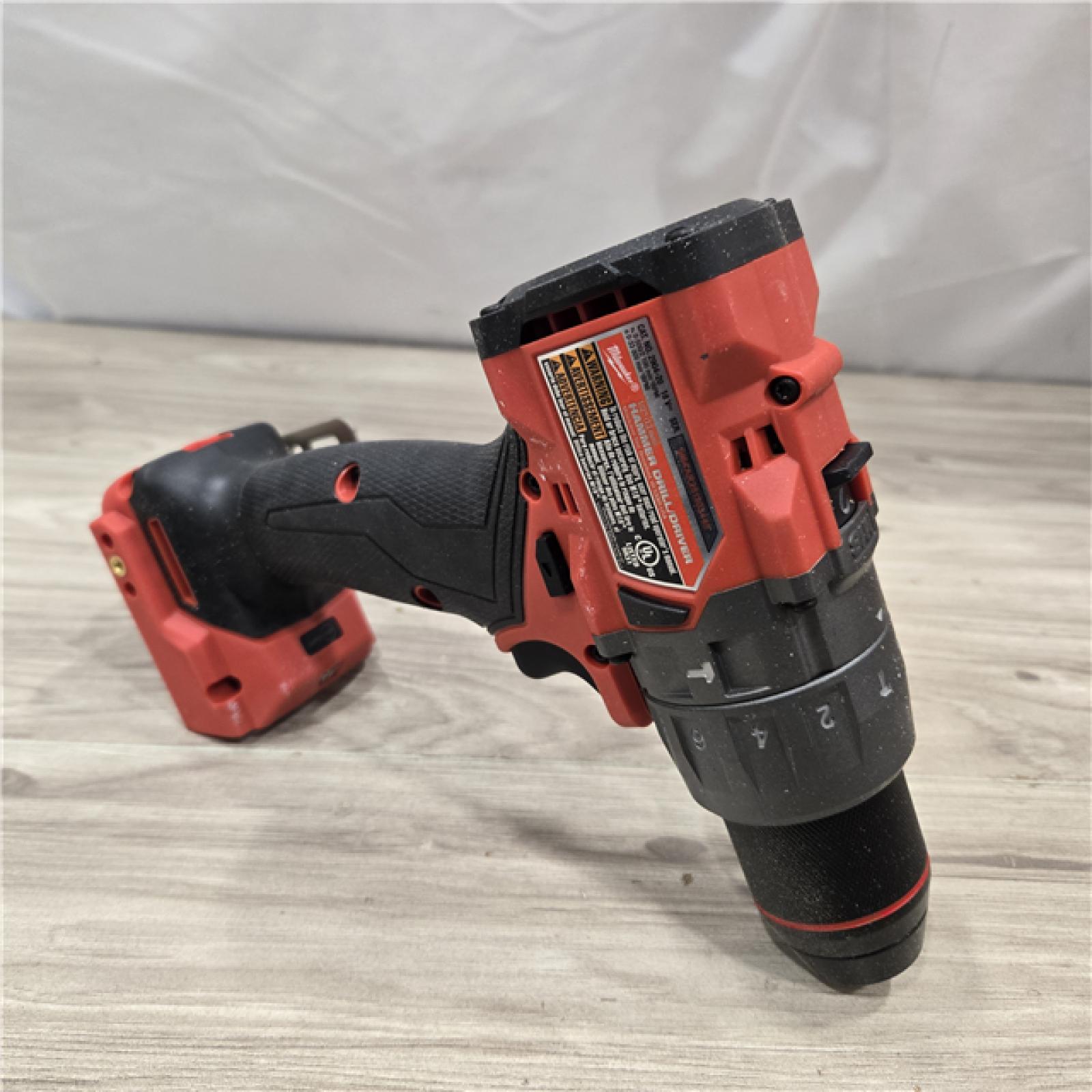 AS-IS MILWAUKEE FUEL 18V Cordless Hammer Drill and Impact Driver Combo Kit