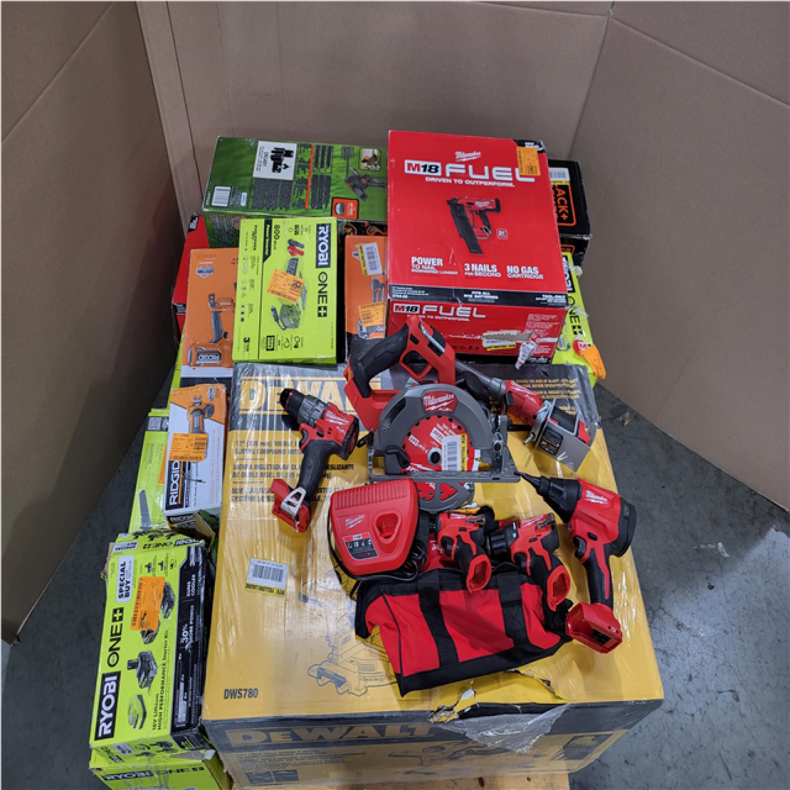 CALIFORNIA AS-IS TOOL PALLET