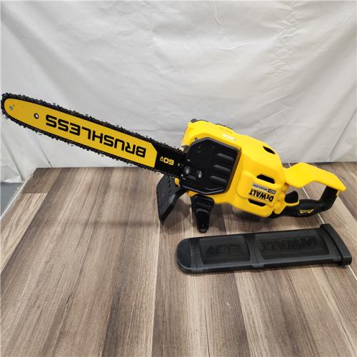 AS-IS - DEWALT FLEXVOLT 60V MAX Brushless Cordless 18 Chainsaw (Tool Only)