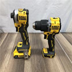 AS-IS DEWALT ATOMIC 20V MAX Lithium-Ion Cordless 2-Tool Combo Kit
