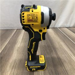 AS-IS DEWALT Atomic 20V Max Lithium-Ion Brushless Cordless Compact 1/4 in. Impact Driver Kit