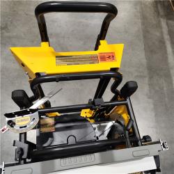 As-Is- DEWALT 10 in. 15 Amp 120V Site-Pro Compact Jobsite Table Saw