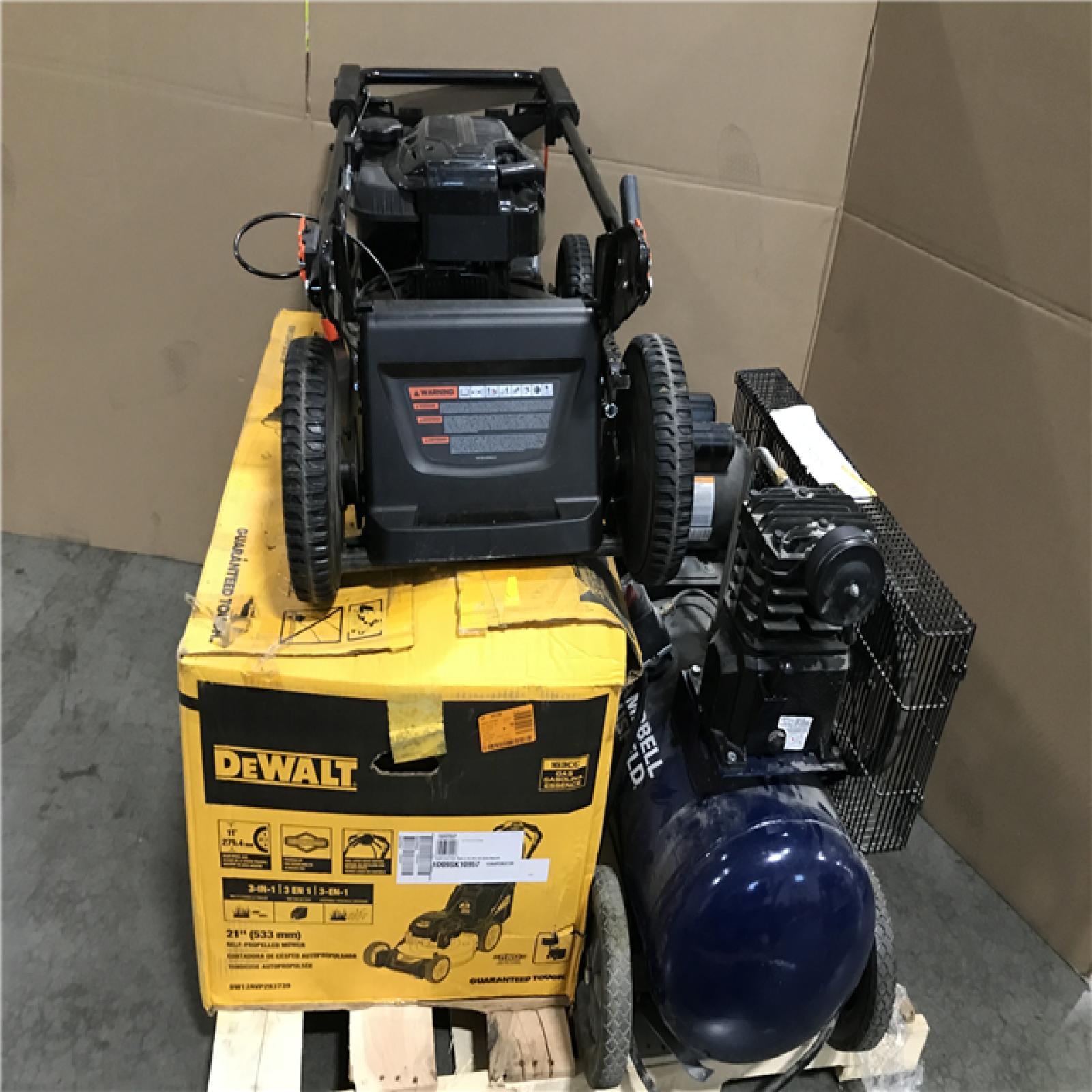 CALIFORNIA AS-IS OUTDOOR POWER EQUIPMENT