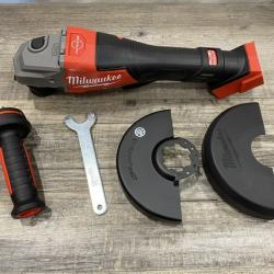 AS-IS Milwaukee FUEL 18-Volt Lithium-Ion Brushless Cordless 4-1/2 in./6 in. Braking Grinder with Paddle Switch (Tool-Only)