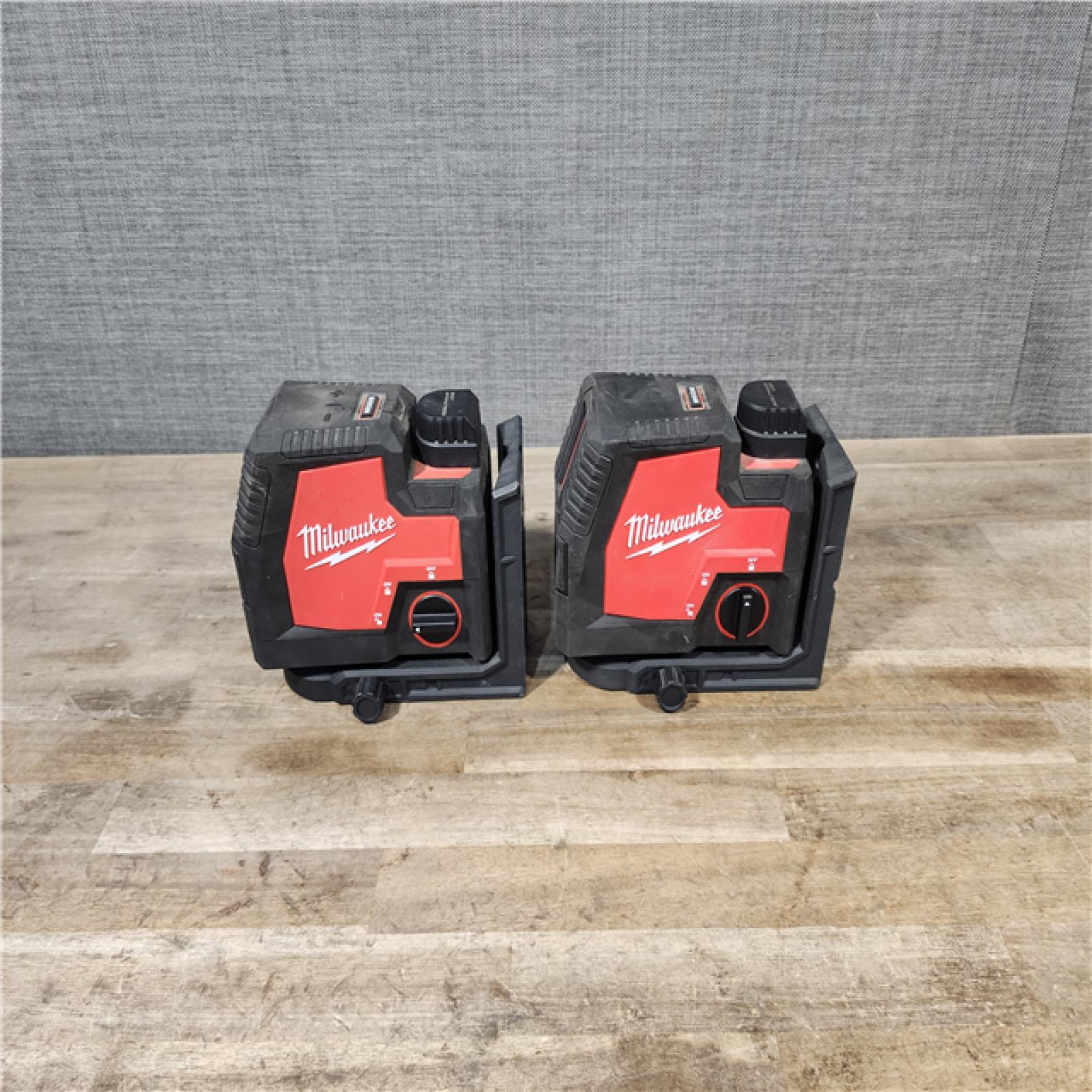 HOUSTON LOCATION - AS-IS MILWAUKEE 2 CROSSLINE LASER COMBO