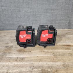 HOUSTON LOCATION - AS-IS MILWAUKEE 2 CROSSLINE LASER COMBO