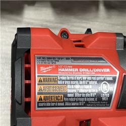 AS-IS Milwaukee FUEL 18V Lithium-Ion Brushless Cordless Hammer Drill and Impact Driver Combo Kit