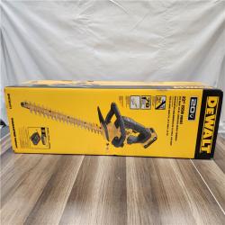 NEW! DeWalt 22 in. 20 V Battery Hedge Trimmer Kit (Battery & Charger)