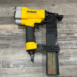 AS-IS DEWALT Corded Pneumatic 16-Gauge 1 in. Crown Lathing Stapler
