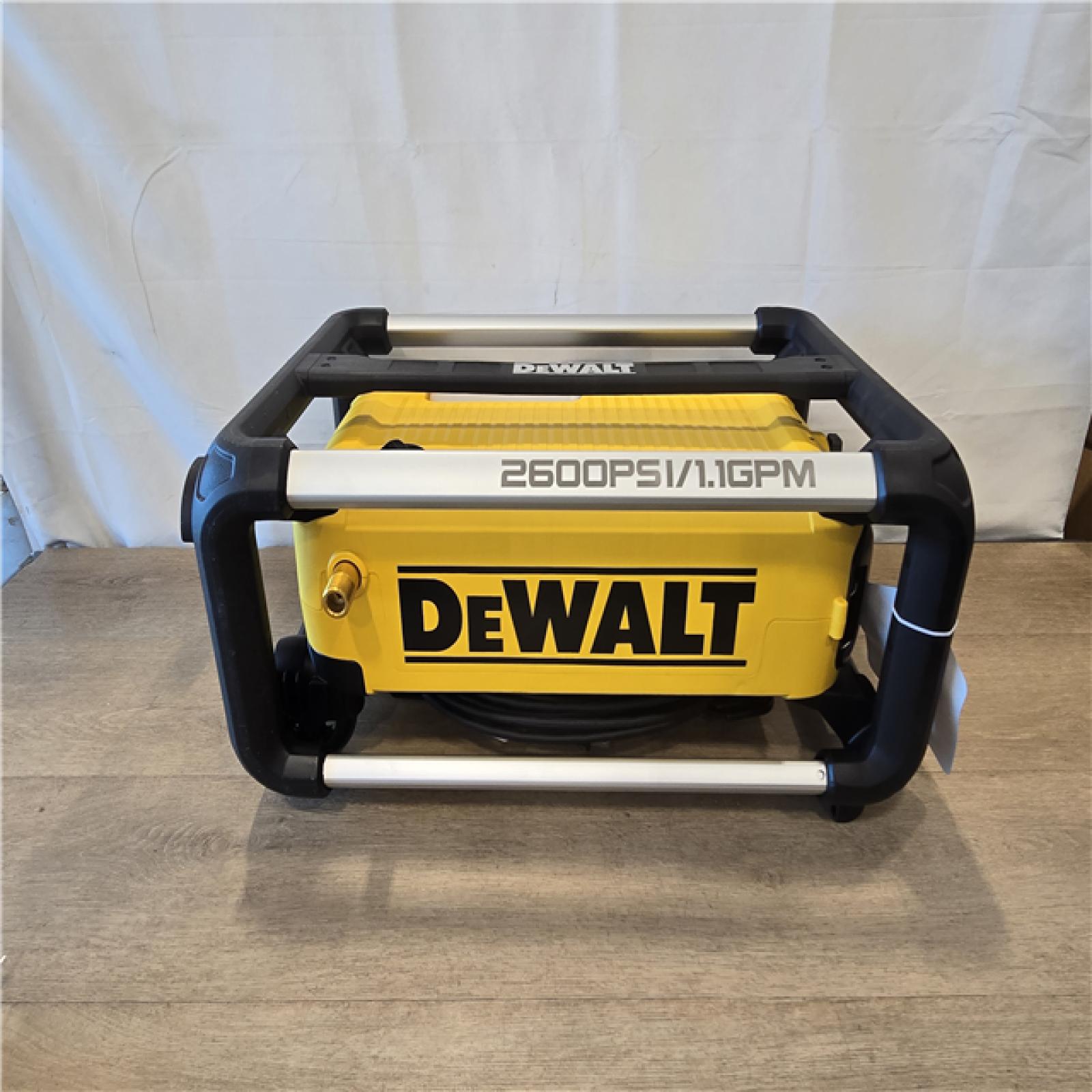 AS-IS DEWALT 2600 PSI 1.1 GPM Cold Water Electric Pressure Washer