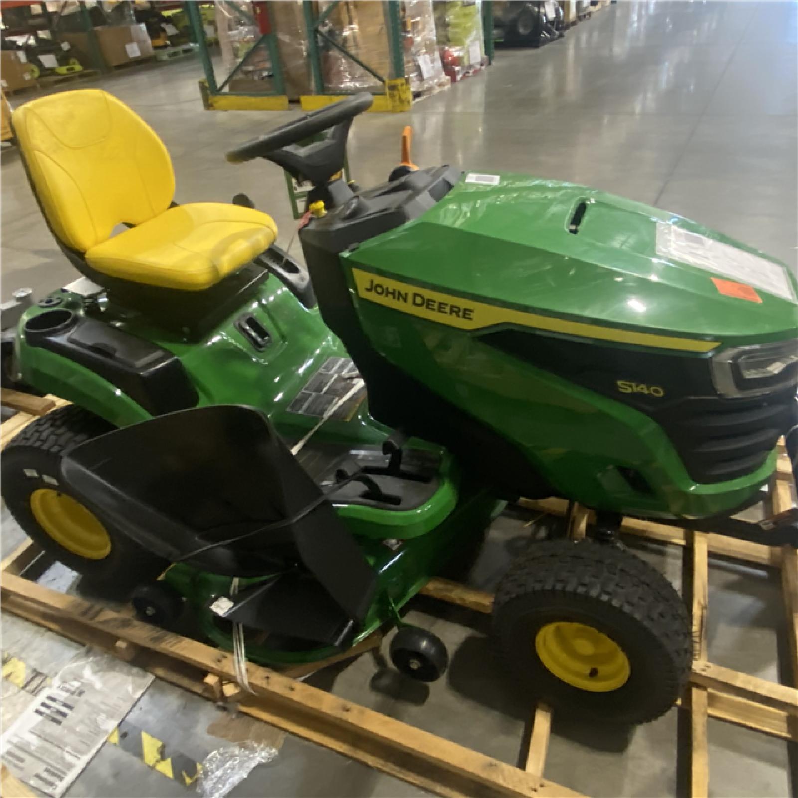 Dallas Location - As-Is John Deere S140 lawn tractor - mowers