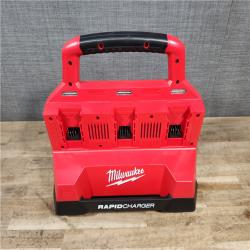 HOUSTON LOCATION - AS-IS Milwaukee M18 Packout Six Bay Rapid Charger