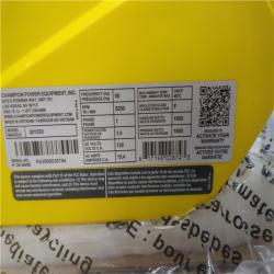 CALIFORNIA AS-IS CHAMPION PORTABLE POWER GENERATOR