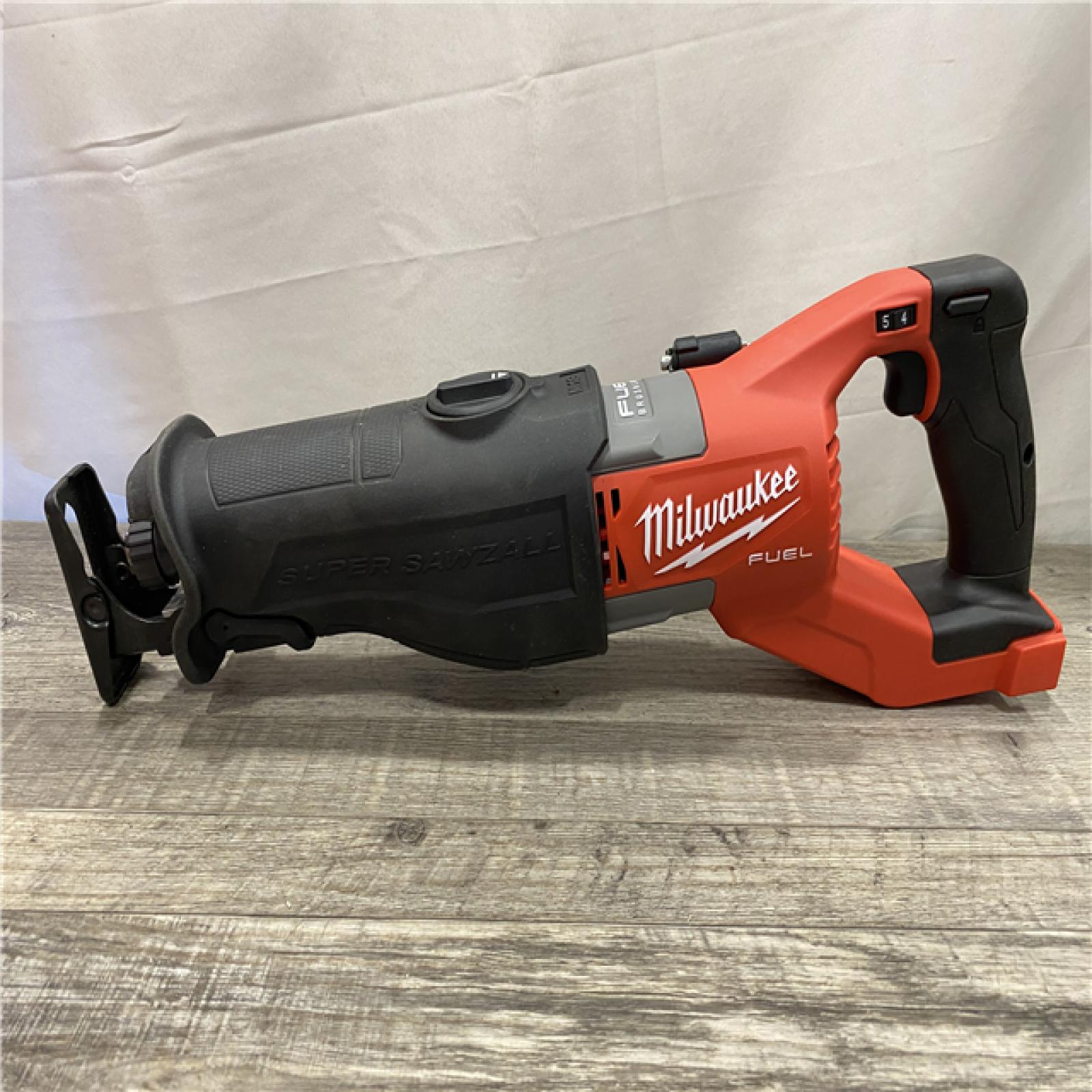 AS-IS Milwaukee FUEL 18V Lithium-Ion Brushless Cordless Super SAWZALL Orbital Reciprocating Saw (Tool-Only)