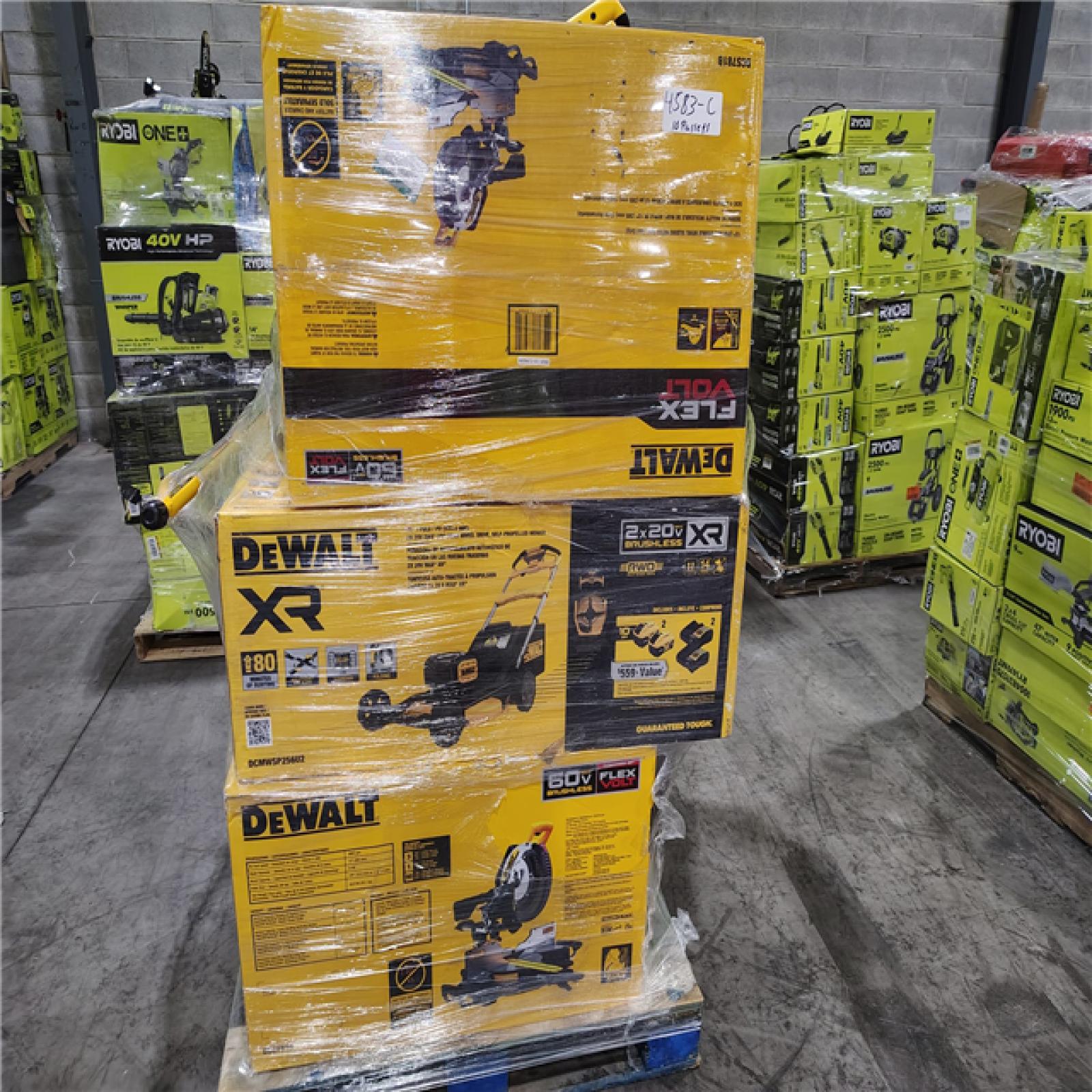 Pittston Location As-Is Power Tools Partial Truckload (10 pallets) 4583-C