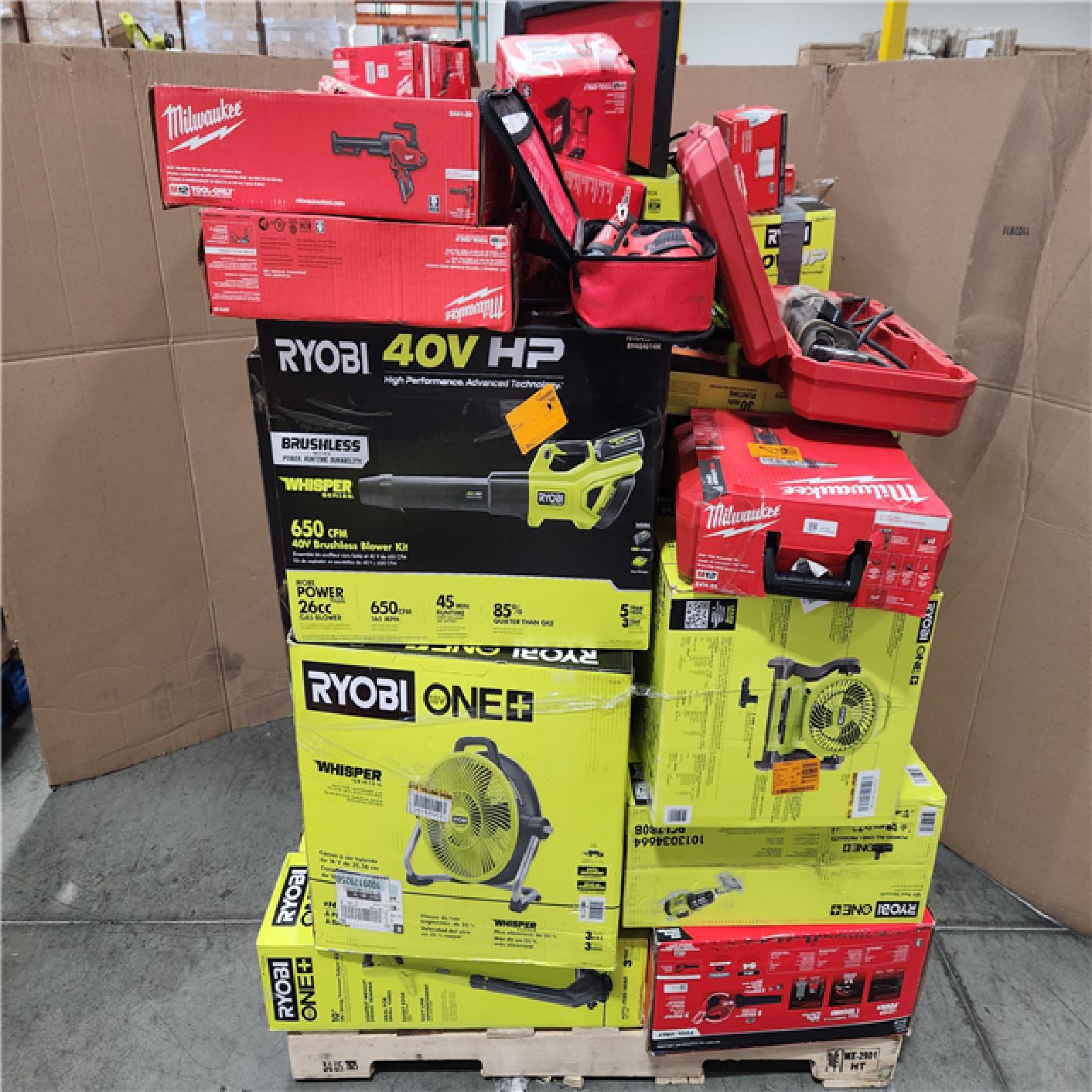 CALIFORNIA AS-IS TOOL PALLET