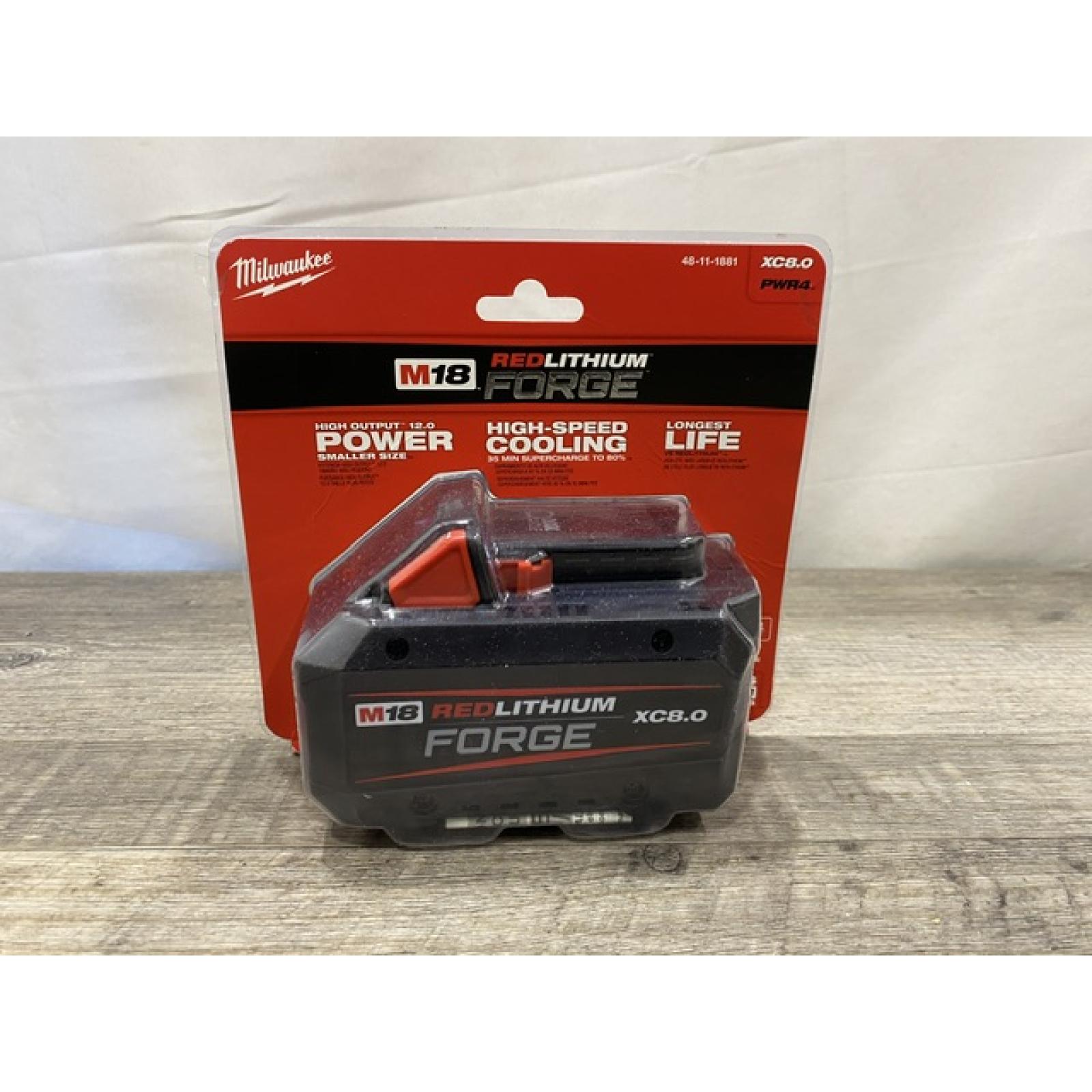 NEW - Milwaukee 18V Lithium-Ion REDLITHIUM FORGE XC 8.0 Ah Battery Pack