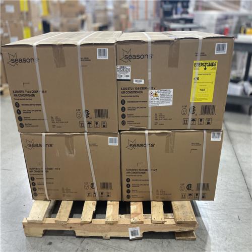 DALLAS LOCATION- SEASONS AIR CONDITIONING UNIT MIXED PALLET (4 UNITS)
