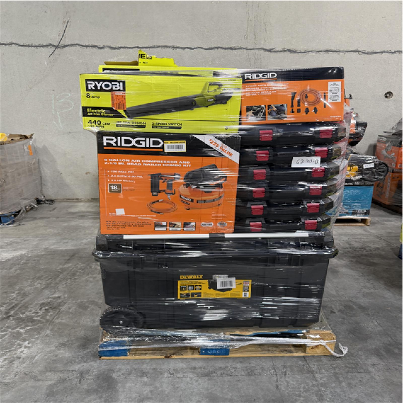 Atlanta Location As-Is Tools and More Partial Truckload (7 Pallets) 6270-B